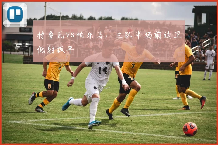 特鲁瓦vs帕尔马,主队半场前边卫低射扳平